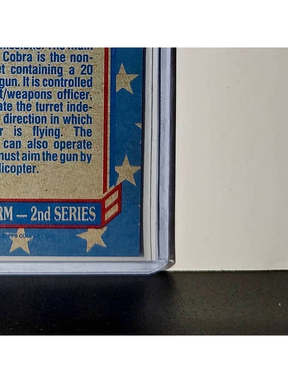 Huey Cobra 1991 Topps Desert Storm #174 Card - Picture 10 of 10